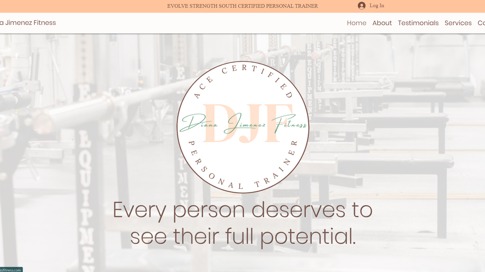 Classic Website Design | Fitness Trainer