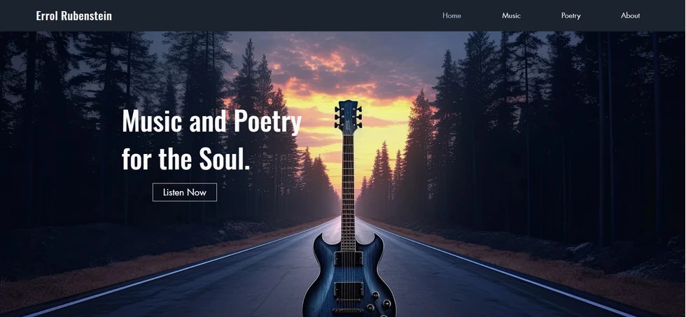 Poetry and Jazz Musician